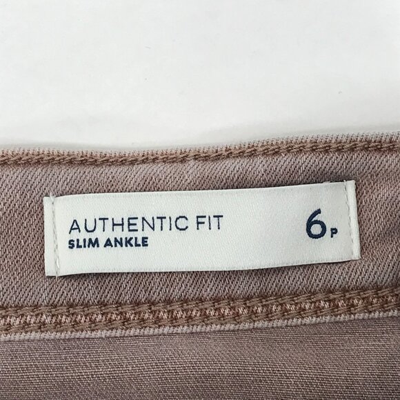 J. Jill Denim Authentic Fit Slim Ankle Jeans Women's Size 6 Petite Stretch - Picture 10 of 13